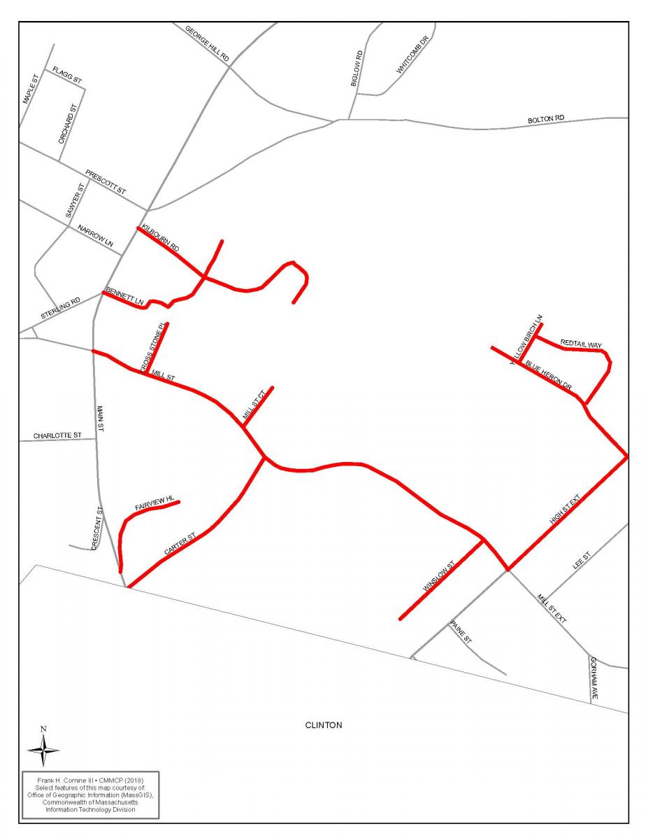 Lancaster Spray Map August 2 2018