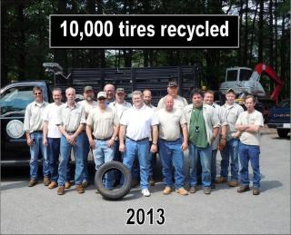 Tire Collection Program Milestone